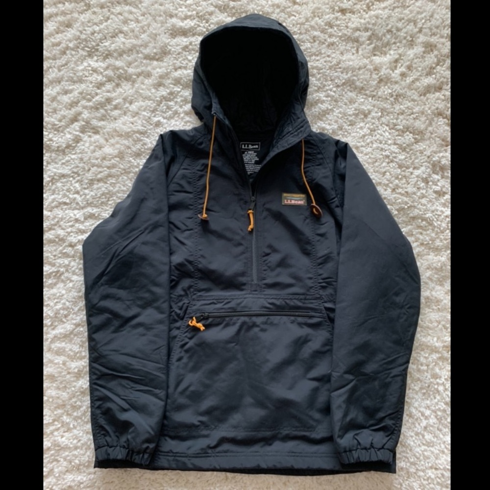 Black Women’s Medium LL Bean Insulated Quarter Zip - Picture 1 of 5